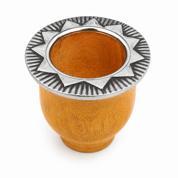 Mate Camionero Algarrobo Cincelado